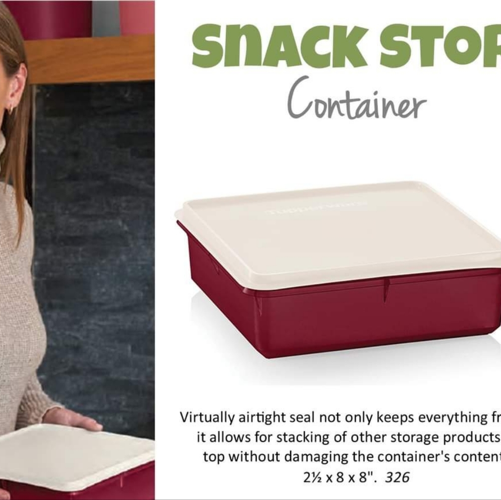 Tupperware snac stor